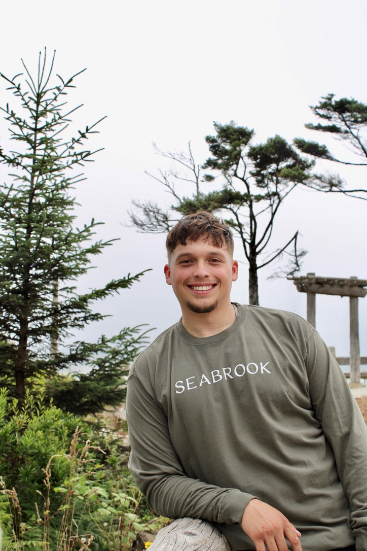 Adult Long Sleeve Logo Tee