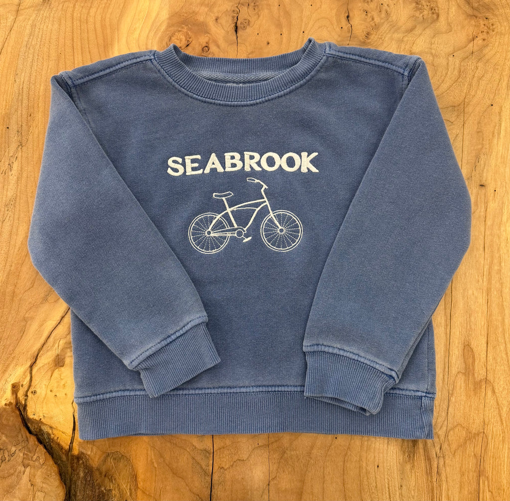 T - Bike Appliqué Crew