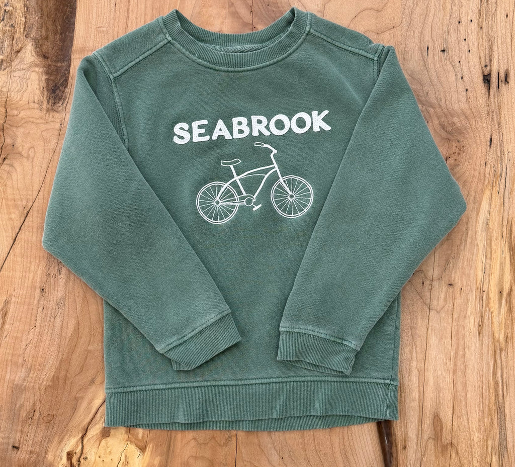 T - Bike Appliqué Crew