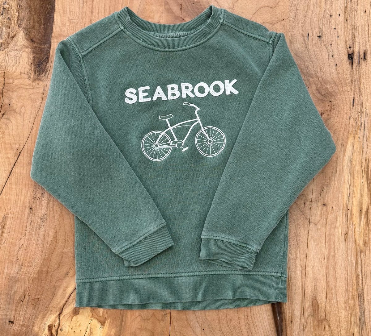 T - Bike Appliqué Crew