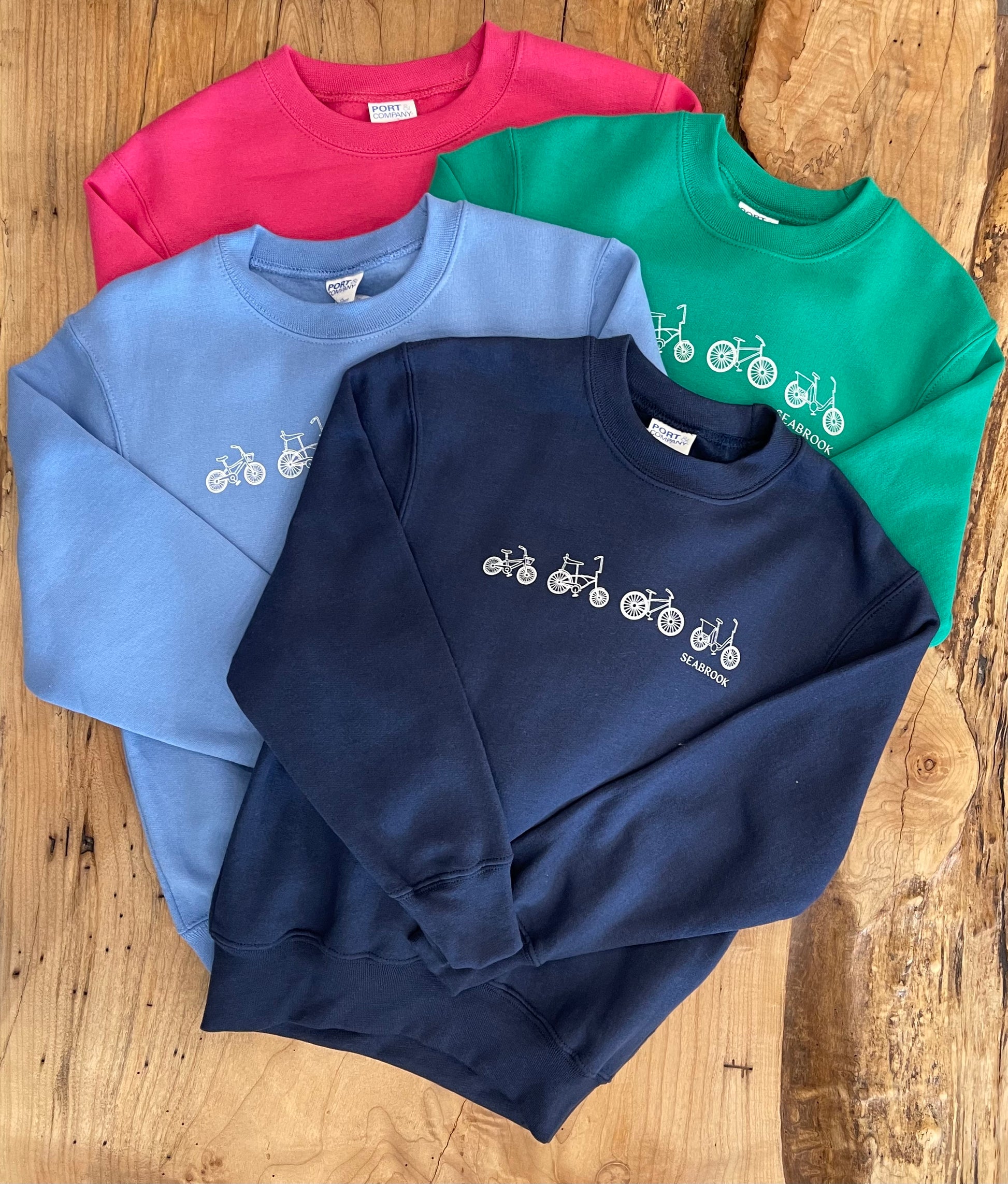 Youth 4-Bike Fleece Crew
