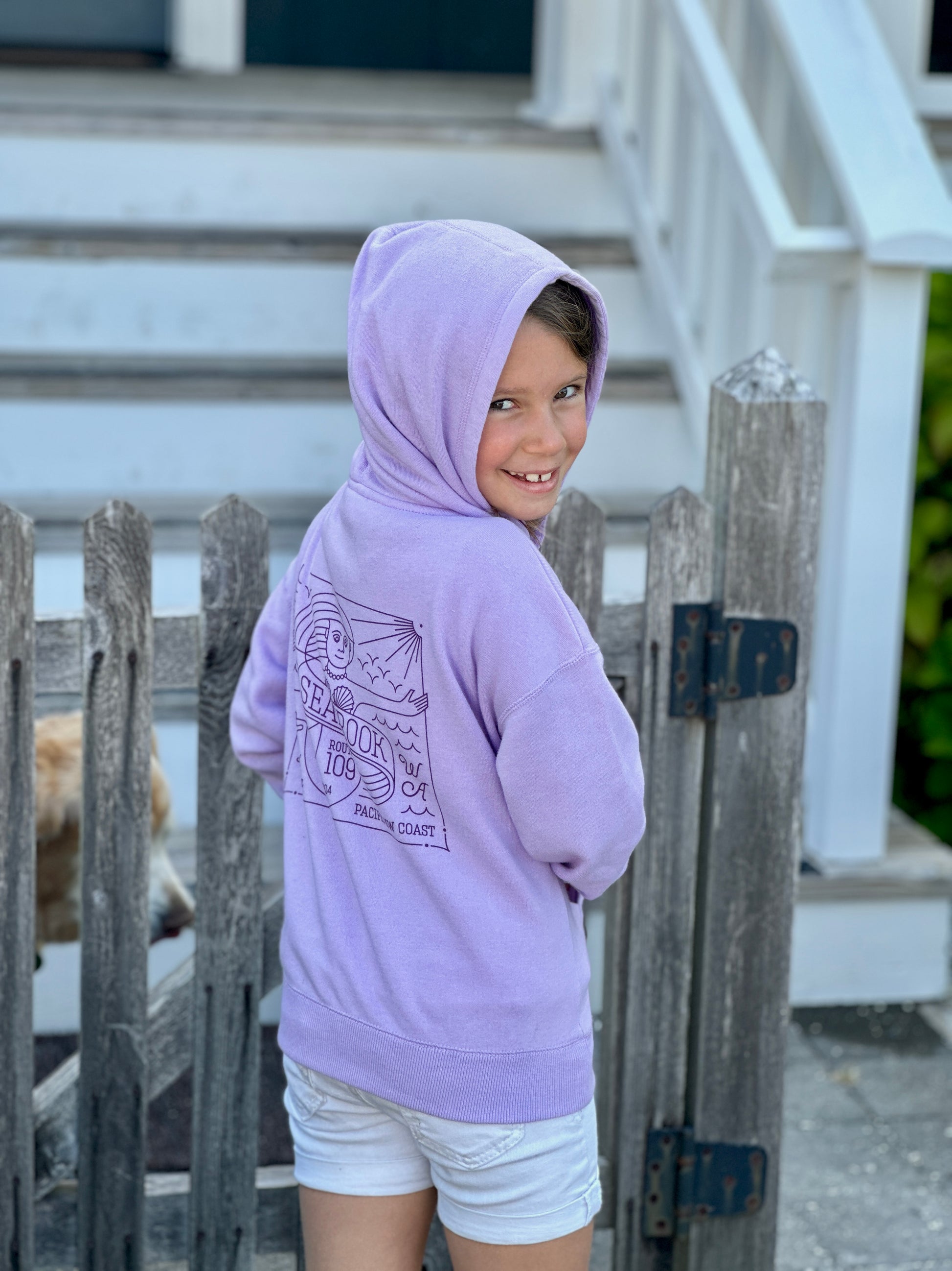 Youth Mermaid Full-Zip Hoodie