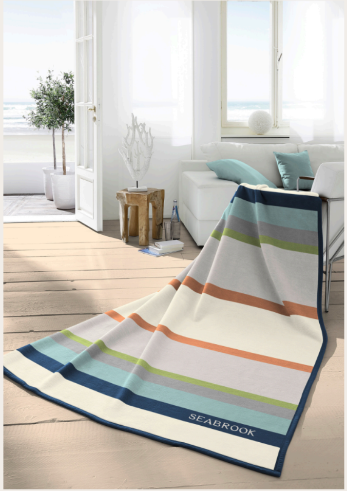 Seabrook Heritage Fleece Blanket