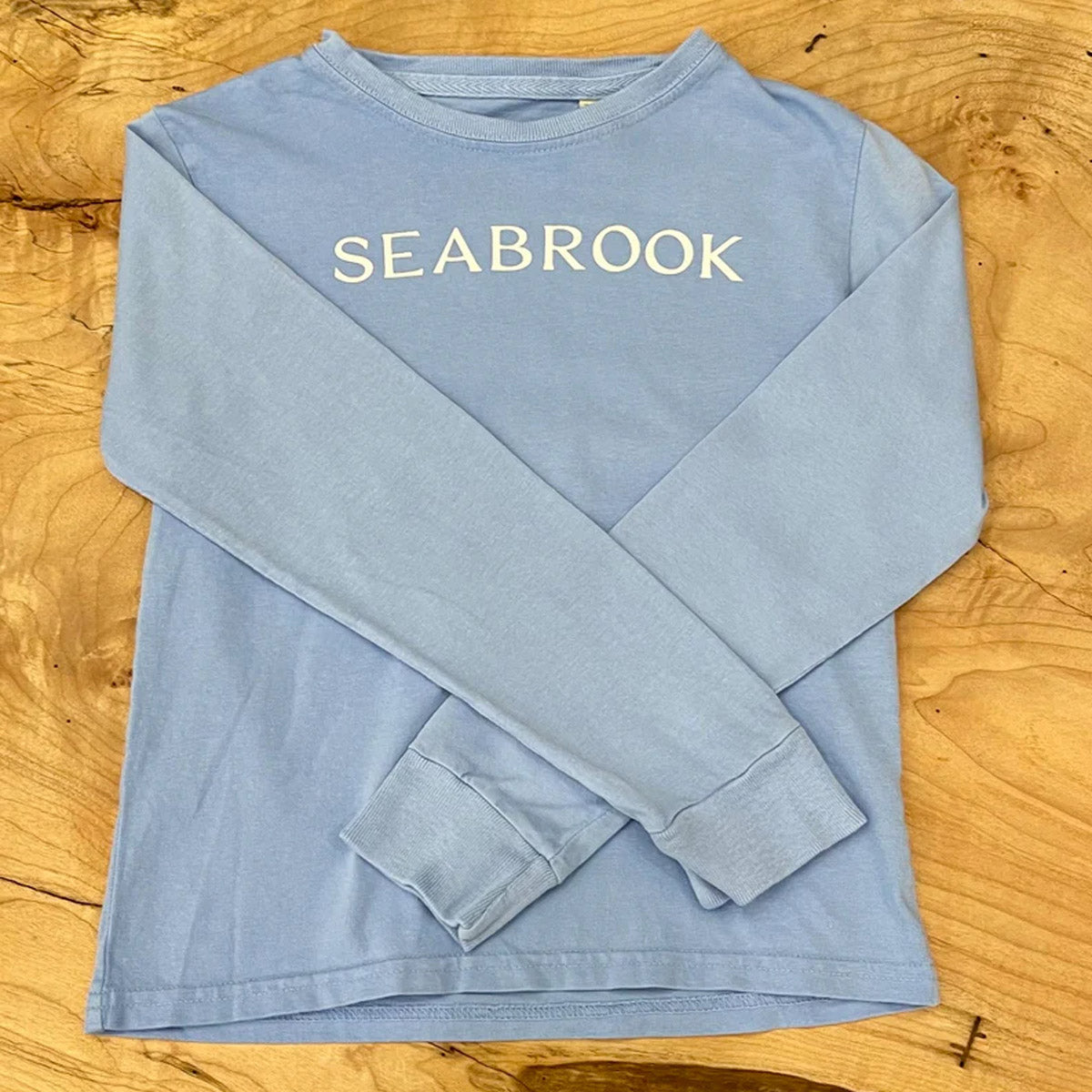 Youth Ringspun Long Sleeve Logo Tee