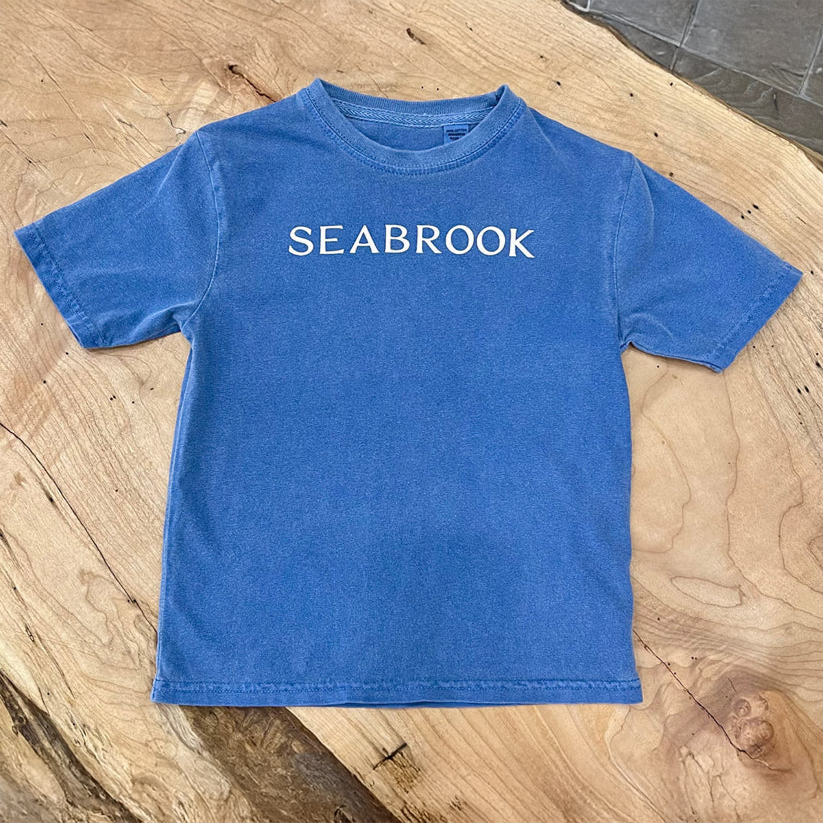 Youth Ringspun Short Sleeve Logo Tee