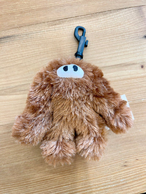 4" Mini Bigfoot Keychain