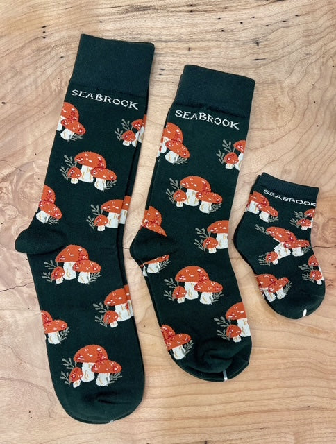 Mushroom Dress Socks