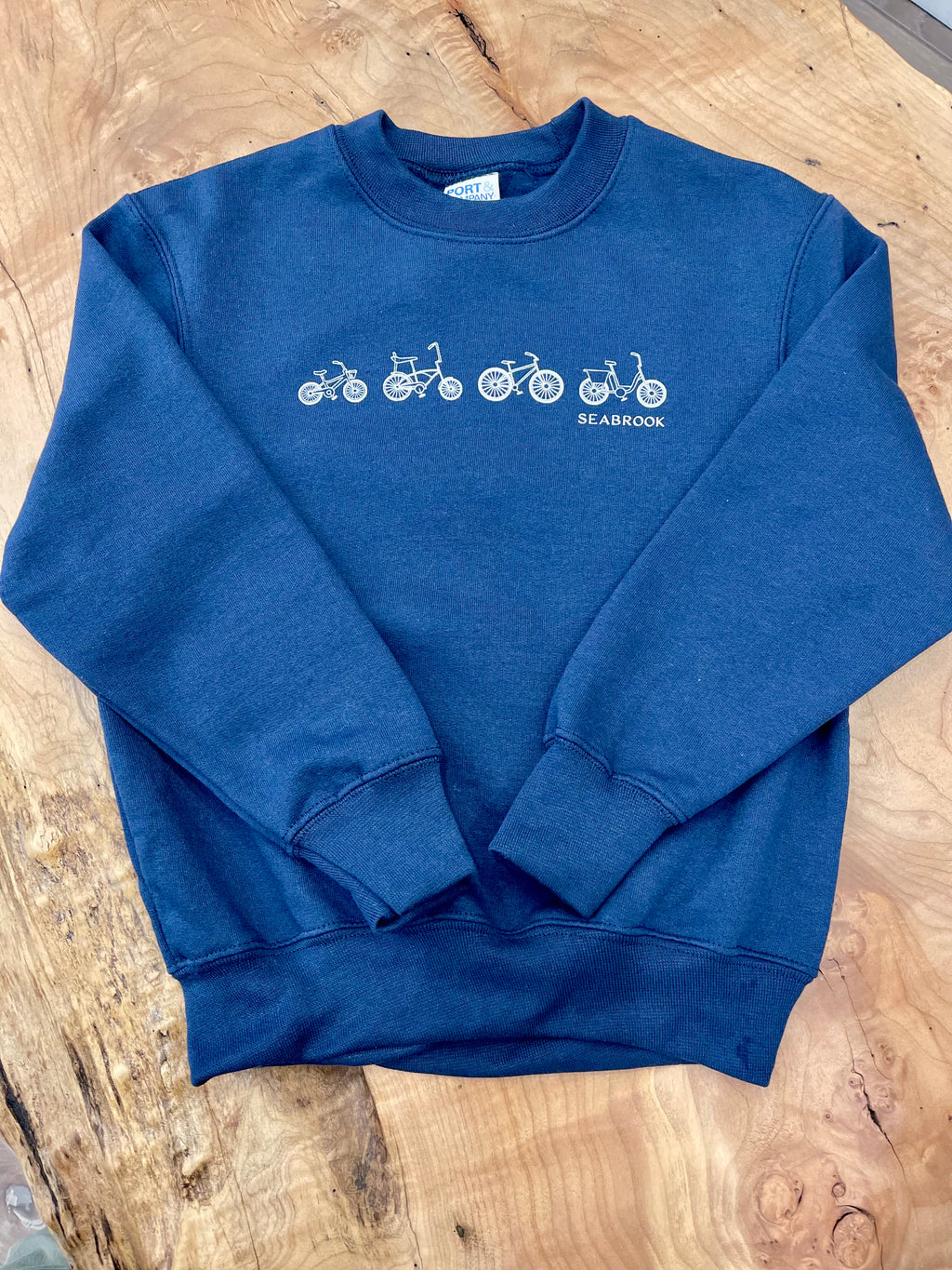 Youth 4-Bike Fleece Crew