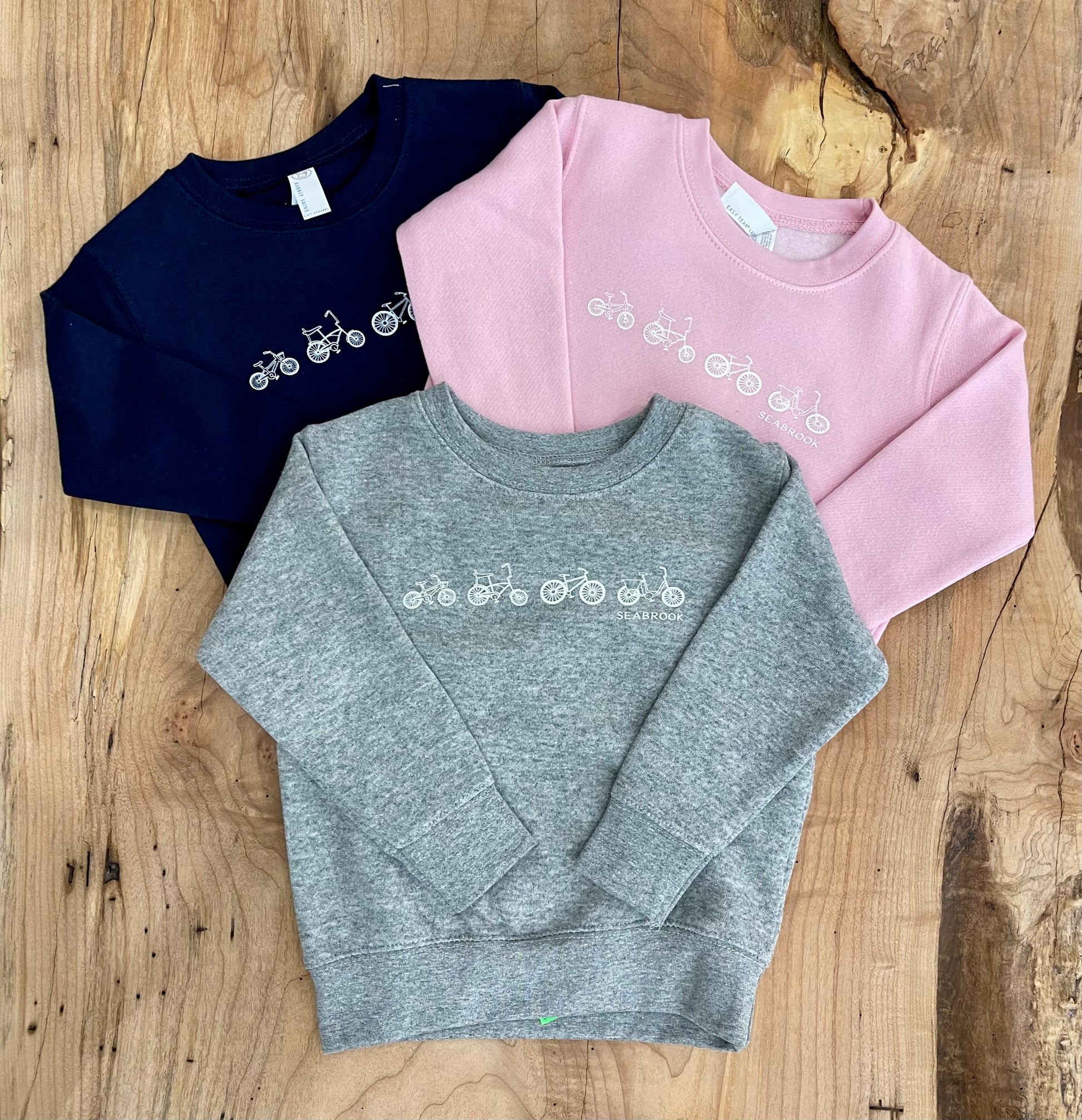 Toddler 4-Bike Fleece Crew
