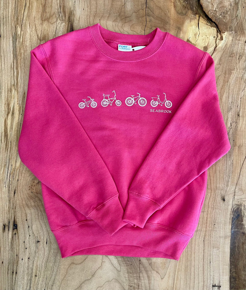 Youth 4-Bike Fleece Crew